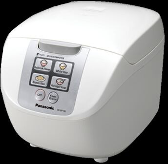 Panasonic Micom Cooker SR-DF181, Color : White