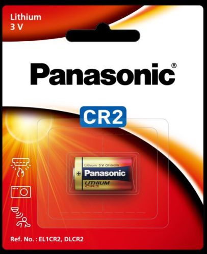 PanasonicCR2 Cylindrical Lithium Battery CR-2W/1BE