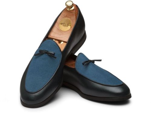 Mens Loafer Shoes Drumroll Blue