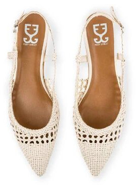 Fizzy Goblet Cookies Cream Slingback Mules