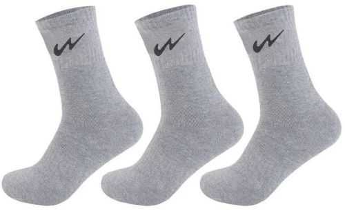 Campus Unisex Grey Socks Pack Of 3