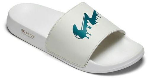 PVC+Printing SL-443 White Men's Slides