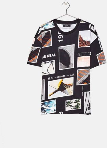 Printed Short Sleeve T Shirt, Gender : Male