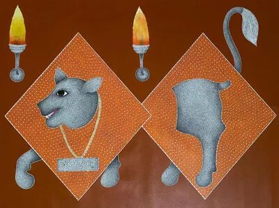 Museum Objects Painting For Wall Decoration, Home Decoration