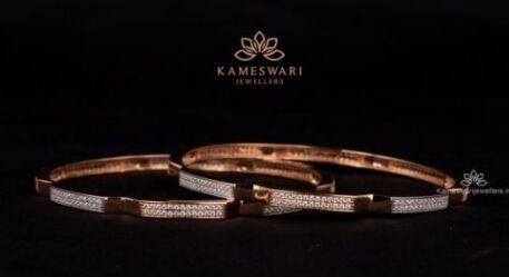 Glittering Crystal Bangles