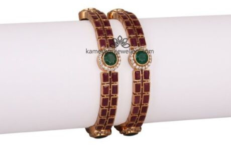 Ruby Emerald Bangles