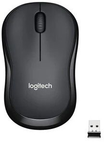 Logitech M221 Silent Wireless Ambidextrous Gaming Mouse (black)