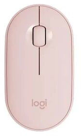 Logitech Pebble M350 Wireless+bluetooth Ambidextrous Gaming Mouse (rose)