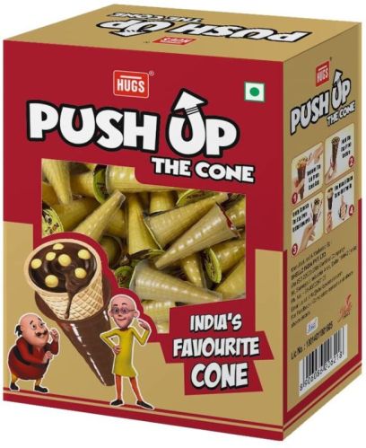 Push Up The Cone Chocolate, Weight : 0.525 Kg