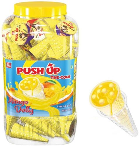 Push Up The Cone Mango Pet Jar