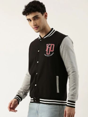 Varsity Black Grey Jacket