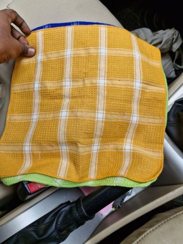 Woven Checkered Waffle Fabric For Textile Industry