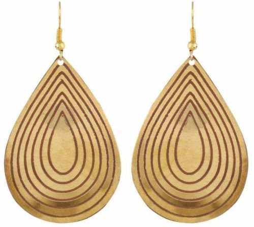 Gold Plated Hoop Earring