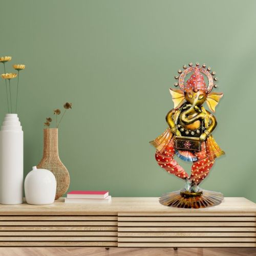 Metal Standing Ganesha