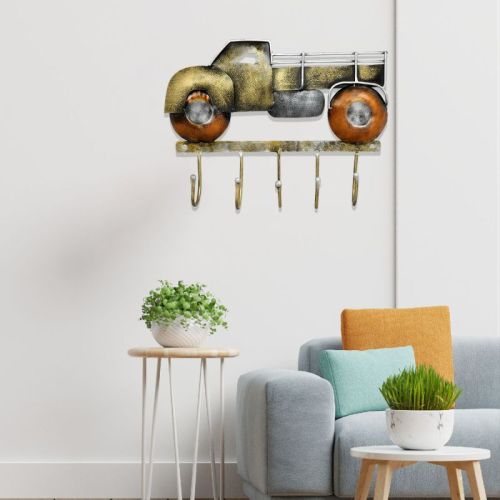 Metal Truck Wall Art, Color : Multi Colour