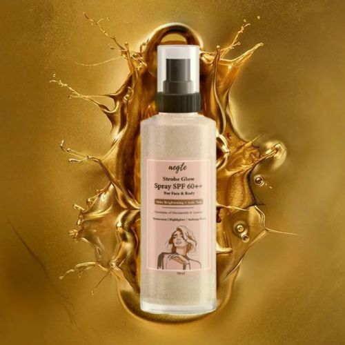 Aegte 3 In 1 Strobe Glow Spray Spf 60++ Sunscreen