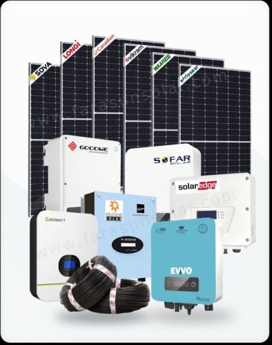 Waaree Solar Ongrid Power System, Voltage : 450, 535, 370, 400 – 540V