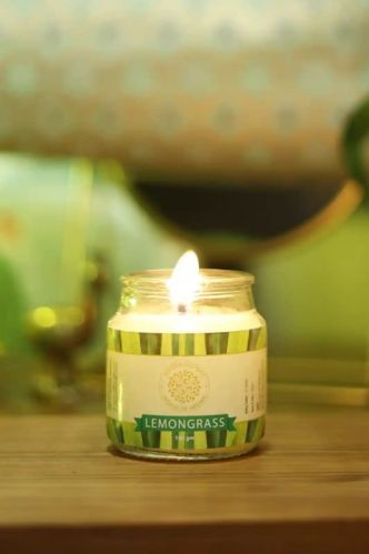 Lemongrass Bell Jar Candle