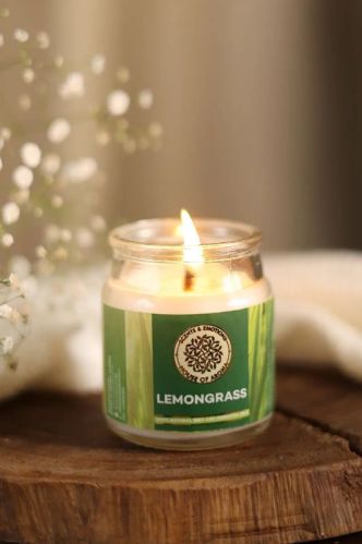 Lemongrass Natural Scented Candle