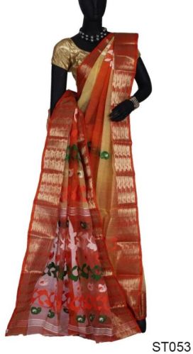 Bollywood Mixed Resham Silk Saree, Length : 5.40 Meter