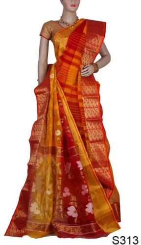 Elegent Handloom Tant Silk Saree