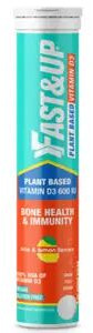 Fast&up 100% Vegan Lime AND Lemon D3 Tablets