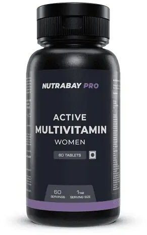 Nutrabay Pro Active Multivitamin For Women, 60 Capsules