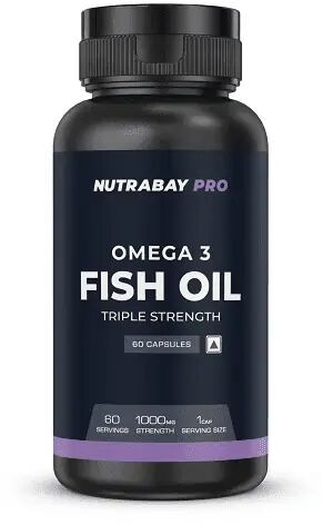 Nutrabay Pro Fish Oil Omega 3 (triple Strength)- 1000mg