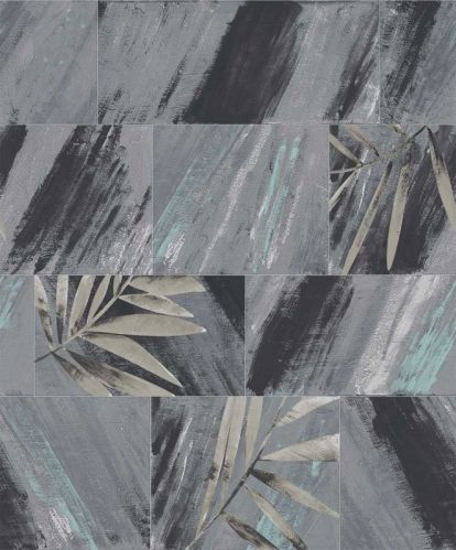 Emerald Wallpaper, Color : Grey