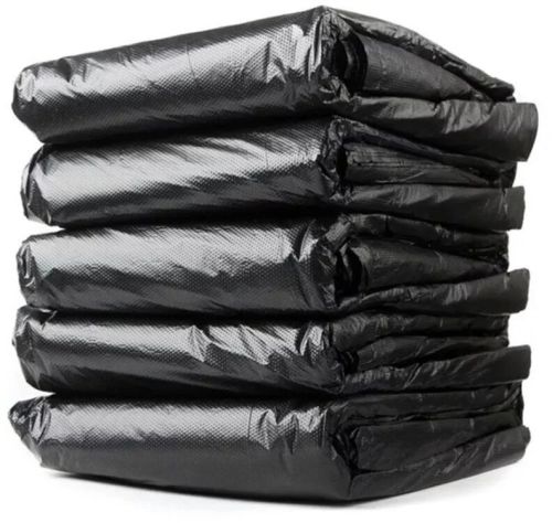 Trash Bags, Color : Black For Garbage Use