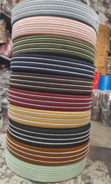 Printed Moti Lace 40 Mm For Shoe Use