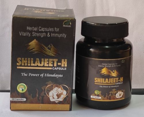 Shilajit H Capsules For Ayurvedic Use