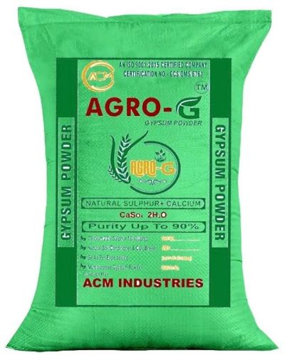 Agro-G agriculture Gypsum powder, Color : WHITE, Packaging Type : HDPE Bag, Packaging Size : 50 Kg