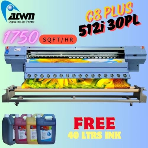 Automatic Electricity Allwin 512i Solvent Printer for Industrial