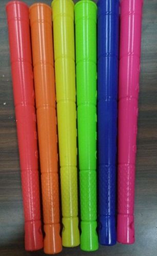 Painted Plastic Gala Broom Pipe, Color : Multicolor