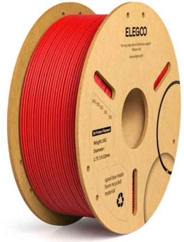 Elegoo Pla+ Filament (red) For 3D Printing