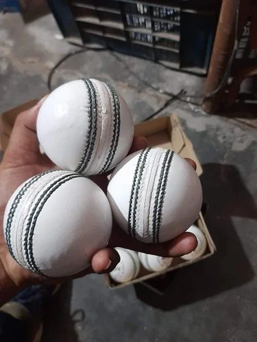 Aksportno Leather Cricket Ball, Shape : Round