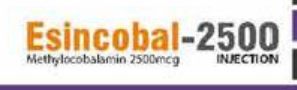 Esincobal-2500 Injection, Form : Liquid