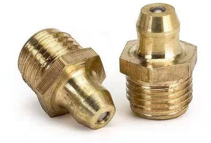Polished Brass Grease Nipple For Industrial