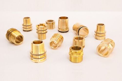 Polished Brass Ppsu Inserts, Shape : Round