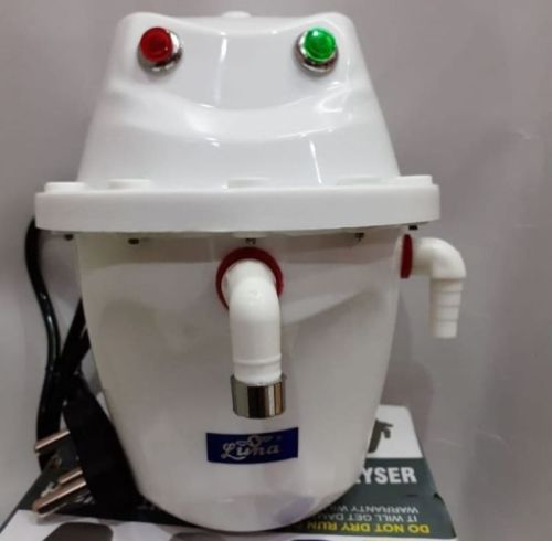 Luna Polished ABS Instant Water Heater, Power Source : Electric
