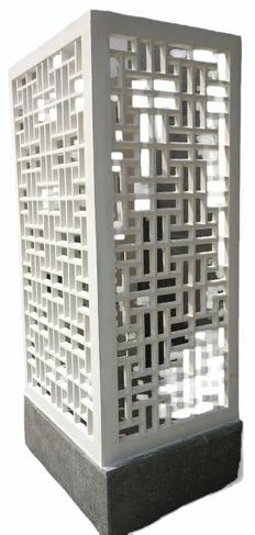 35mm Grc Wall Jali For Used Exterior Facades, Rainscreen Systems, Parapets, Balustrades, Decorative