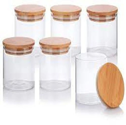 Borosil Glass Jar With Lid