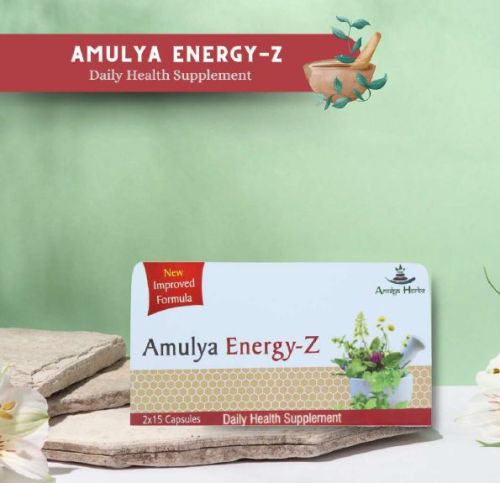 Amulya Energy-z Capsules For Supplement Diet