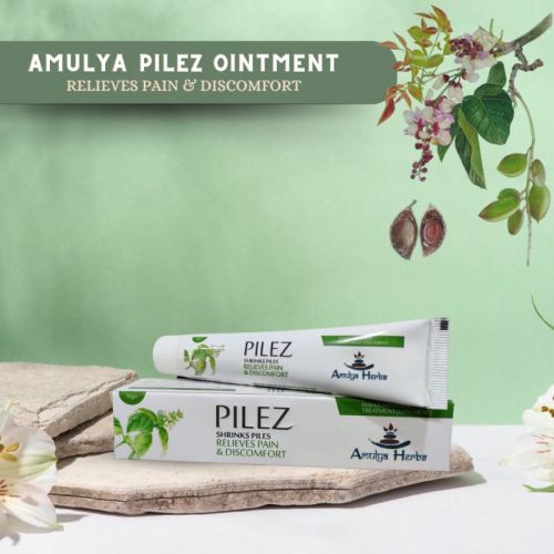 Amulya Piles Ointment, Packaging Type : Tube