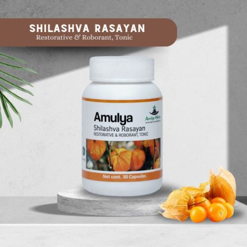 Amulya Shilashva Rasayan, Packaging Size : 30 Capsules