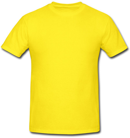 Mens Yellow Round Neck T Shirt, Packaging Type : Corrugated Boxes