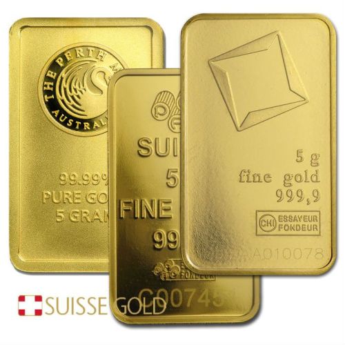 5 Kg Gold Bar, Shape : Rectangular