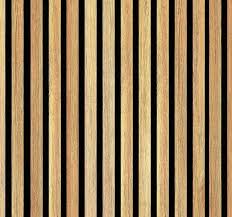 Polished Wooden Slats, Color : Brown