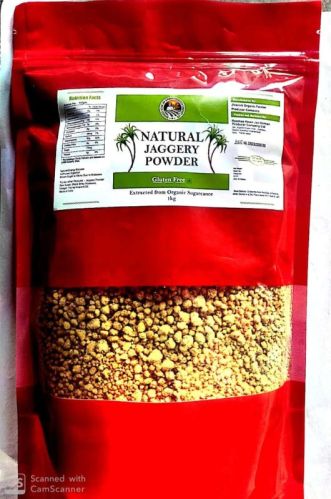 Roorkee fpo Natural Sugarcane jaggery powder, Color : Golden